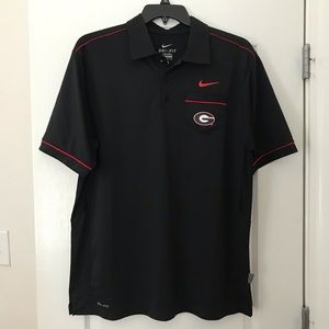 Nike UGA dri fit polo